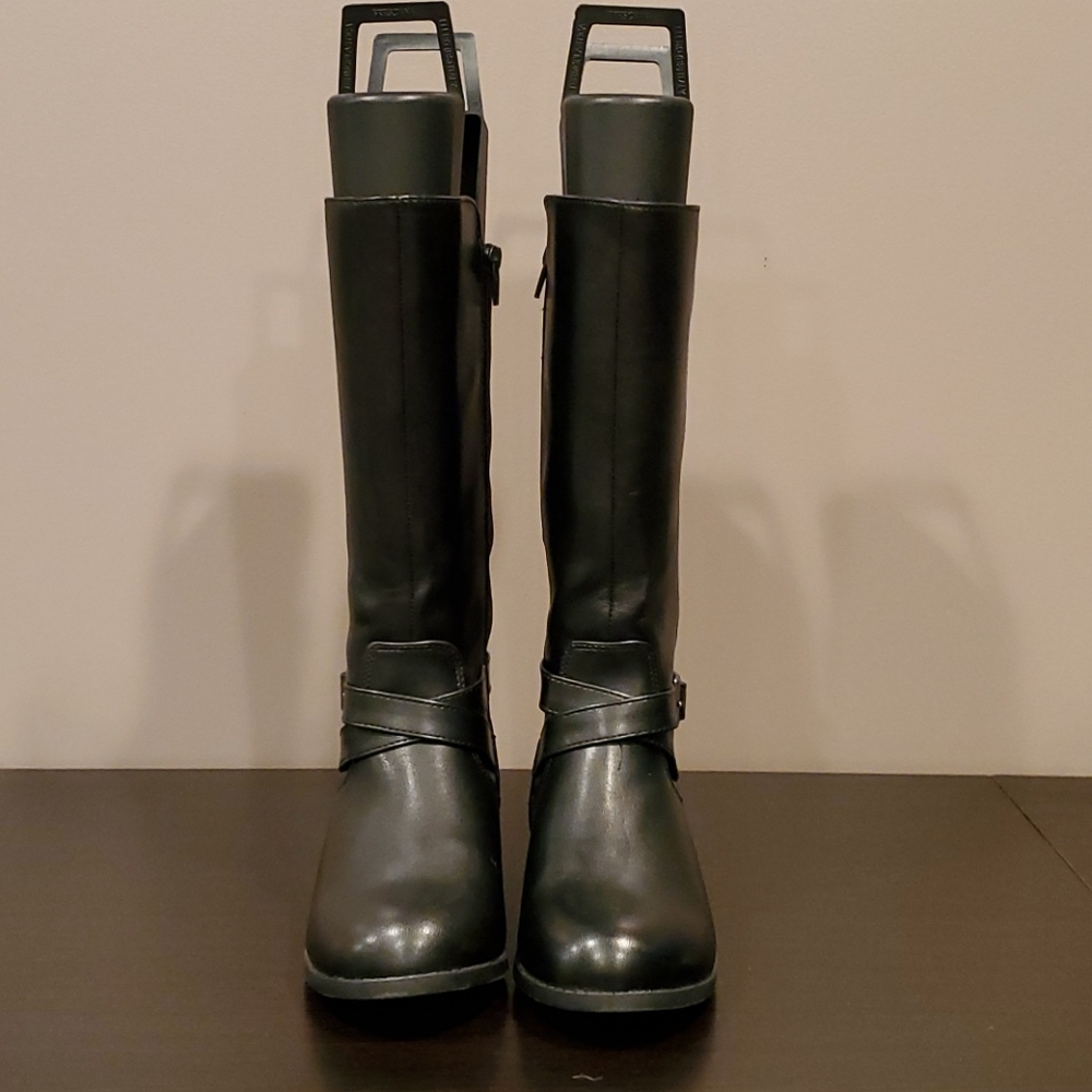 Arizona Jean Co Memory Foam Black Boots Samantha